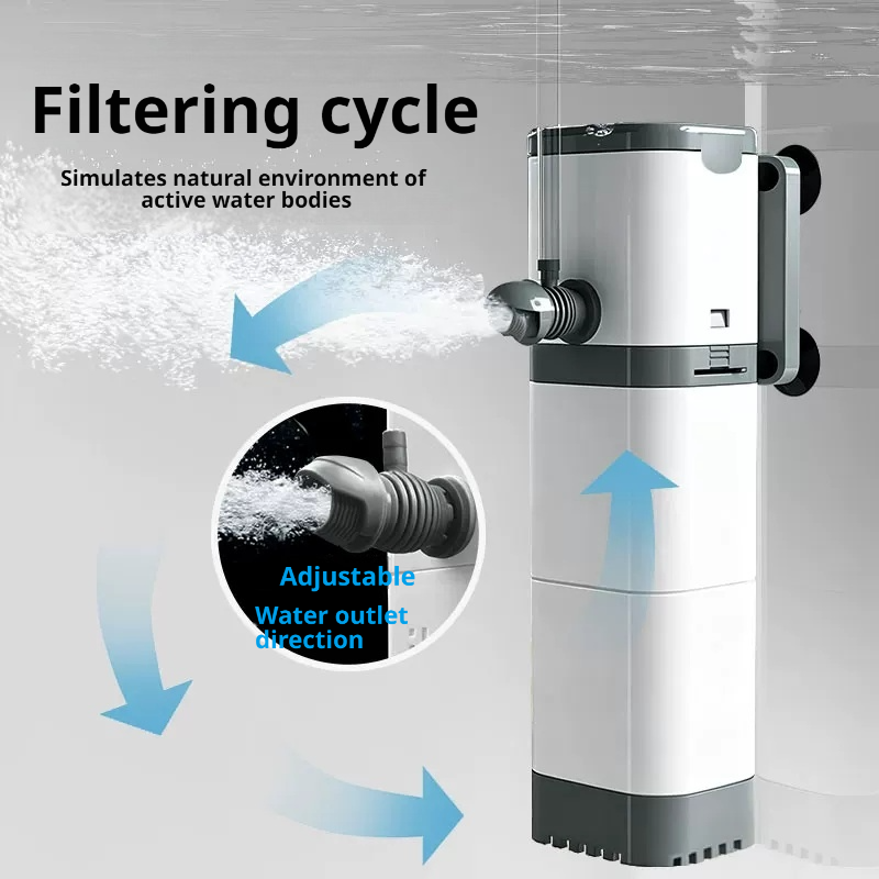 Aquaculture Aerator Pump - Akvaryum Filtre Pompası, Balık Tankı, Dalgıç,