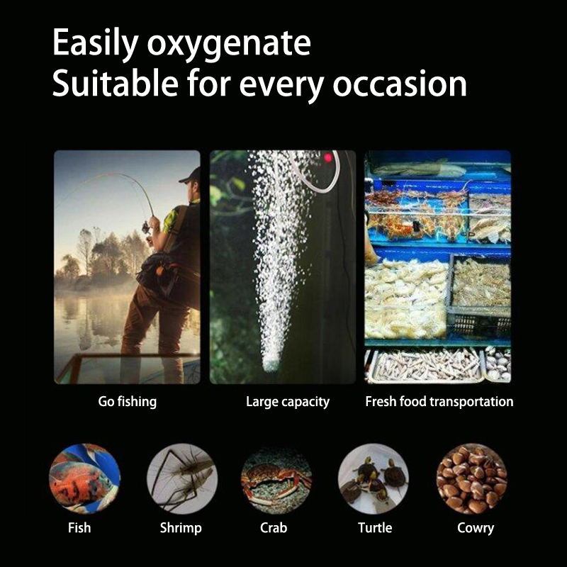 Mini akvaryum hava pompası kit - Aquaculture Aerator Pump incelemesi ve fiyatı