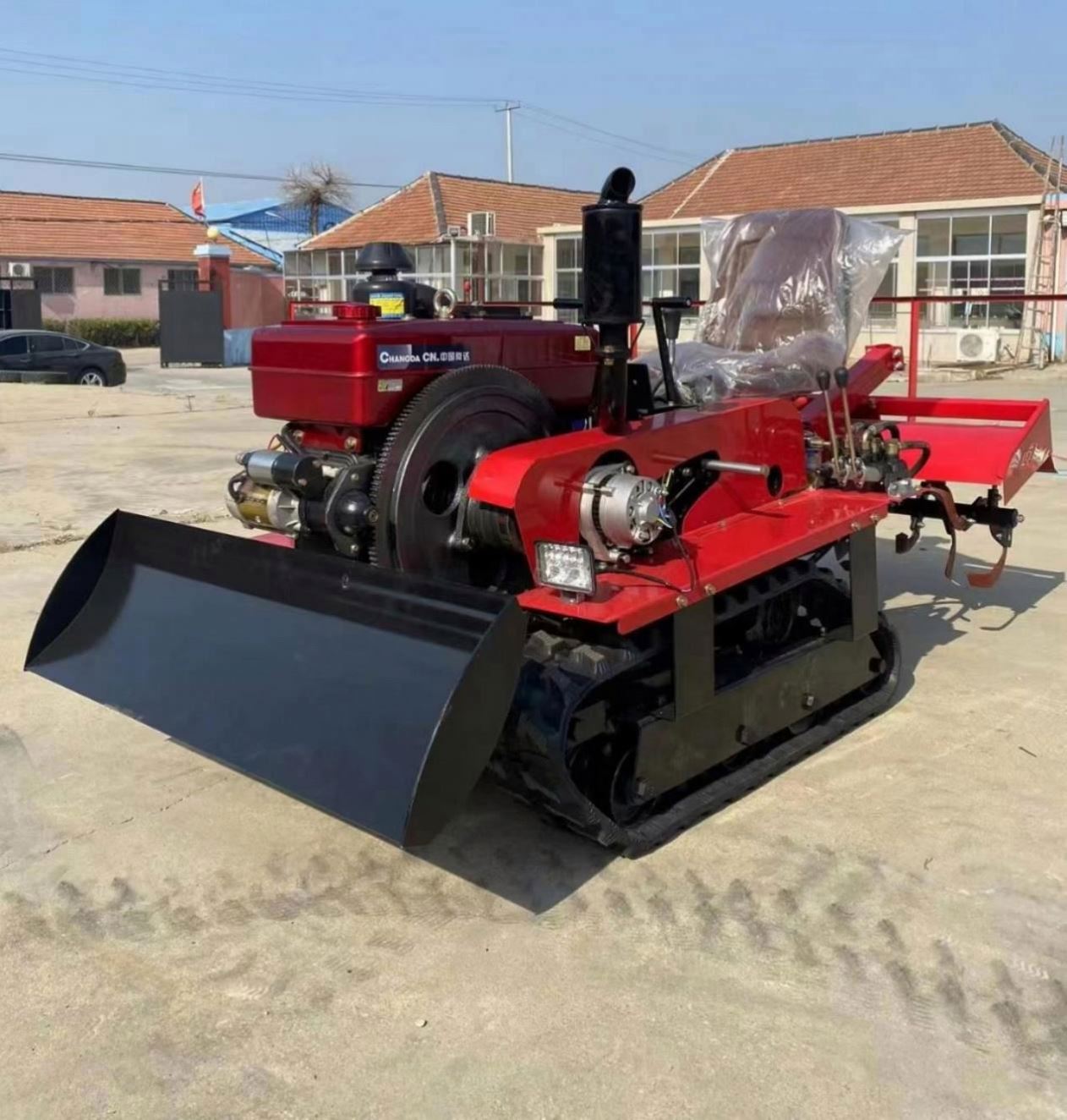 Dizel motorlu paletli rotovatö - Farming Agriculture Tools incelemesi ve fiyatı