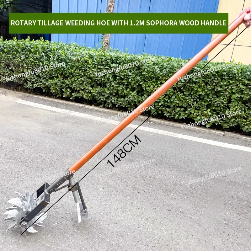 Yeni Siklon Tekerleği Elle İti - Soil Tilling Cultivator incelemesi ve fiyatı