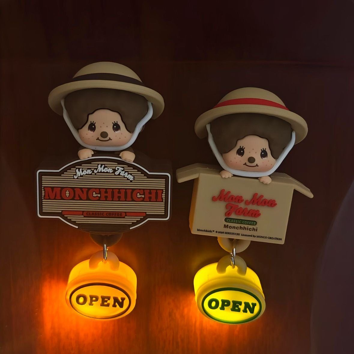 Orijinal Monchhichi Kahve Çift - Farming Japan incelemesi ve fiyatı