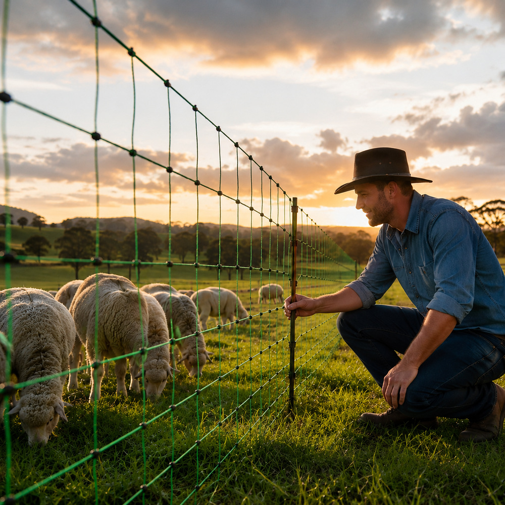 Elektrikli çit filesi 50 metre - Farming A incelemesi ve fiyatı